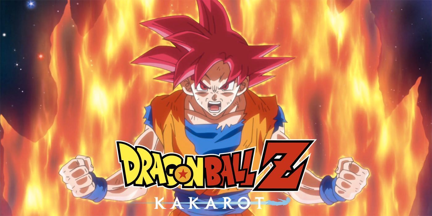 New Dragon Ball Z Kakarot Screenshot Shows Super Saiyan God And Beerus Level
