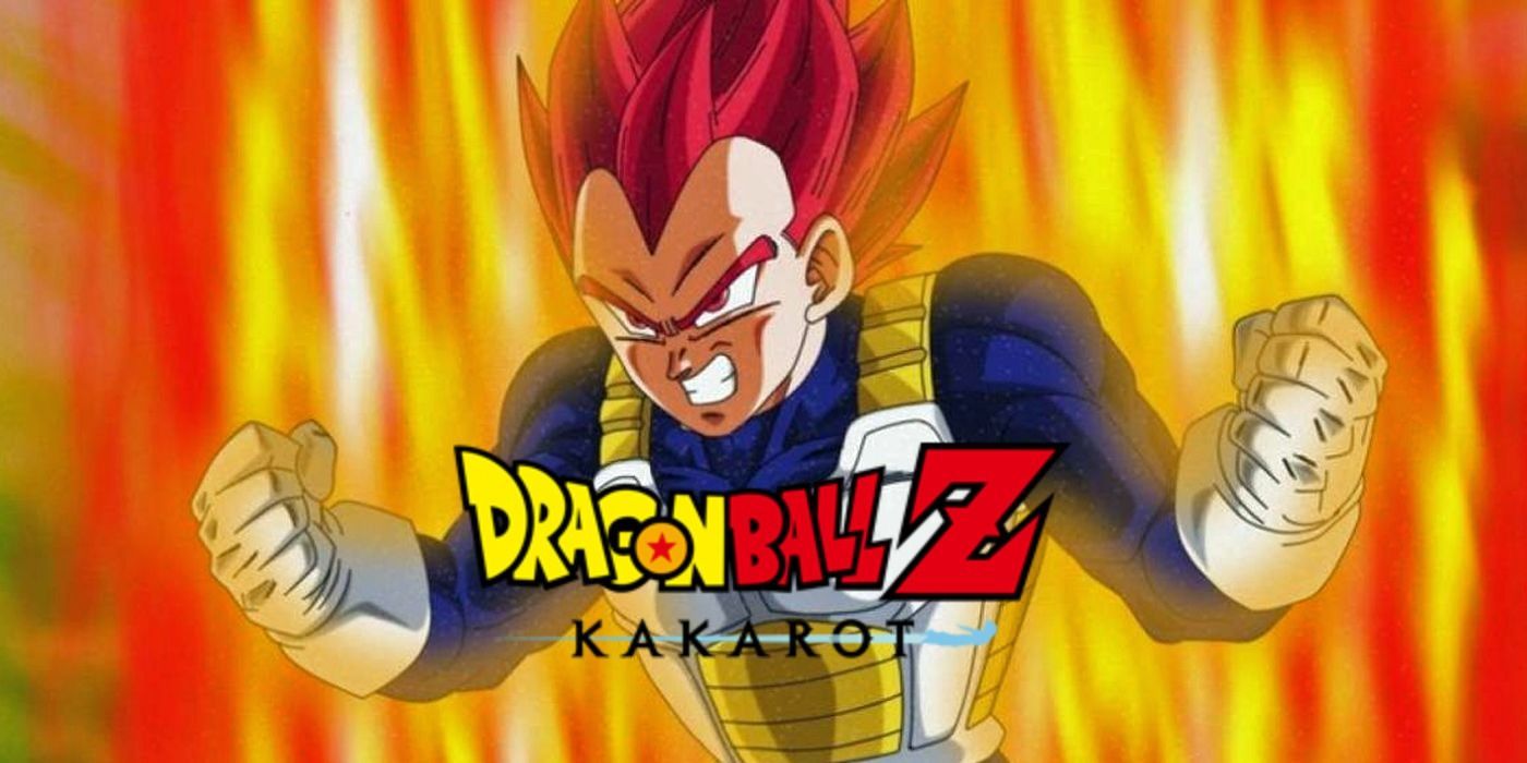 dbz kakarot super saiyan god vegeta