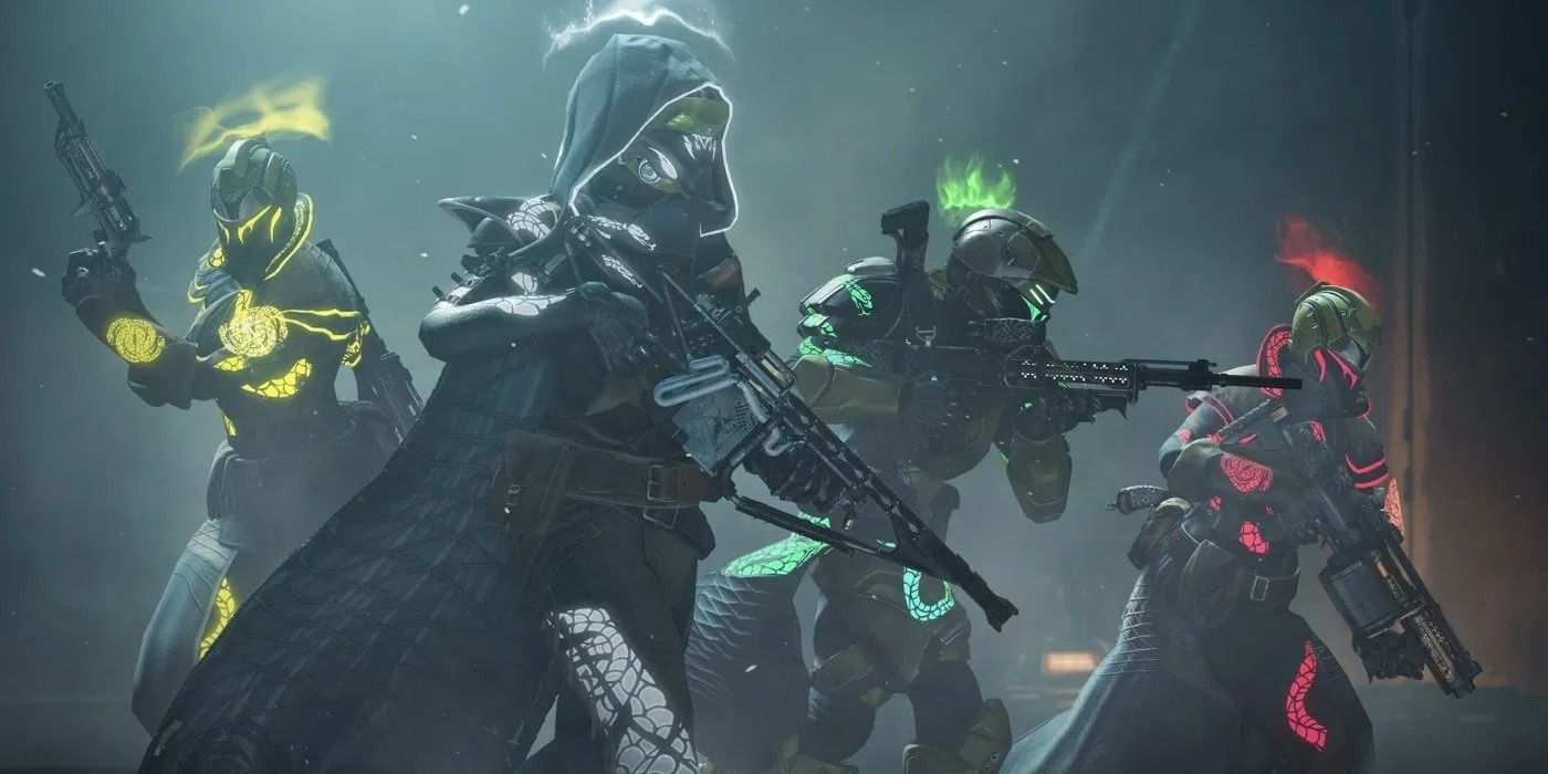 Destiny 2 four guardians header image