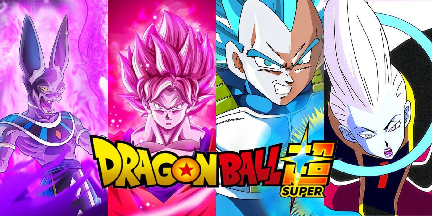 Dragon Ball Super Beerus, SSG Goku, SSB Vegeta, Whis