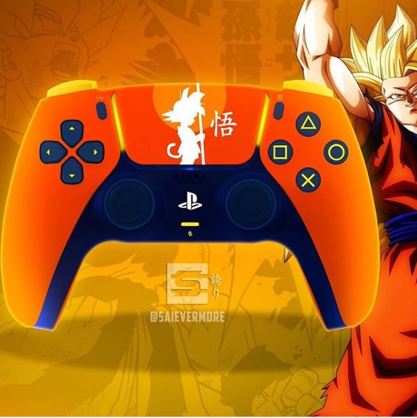 PS5 DualSense Controller Gets Awesome Dragon Ball Makeover