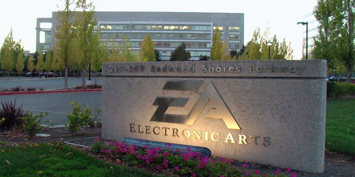 EA headquarters sign