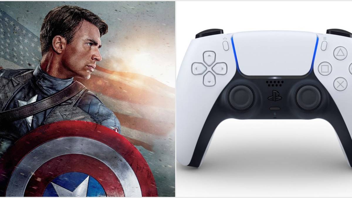 captain america chris evans ps5 controller