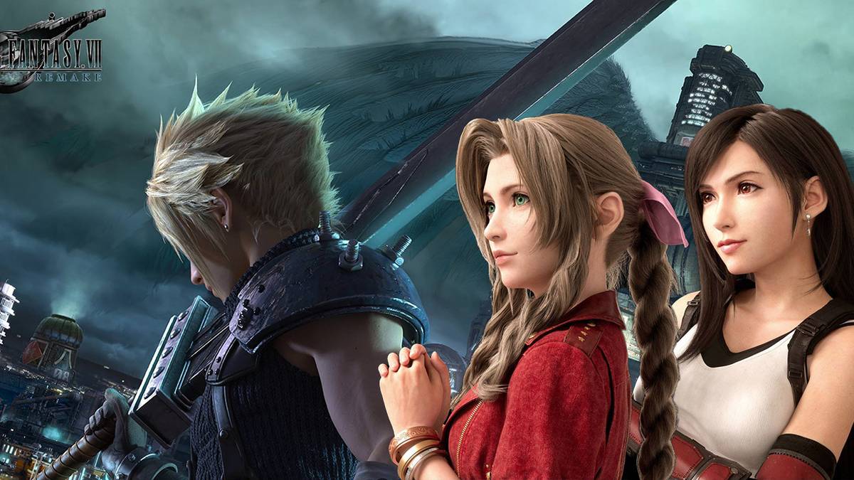 ff7 remake aerith cloud tifa