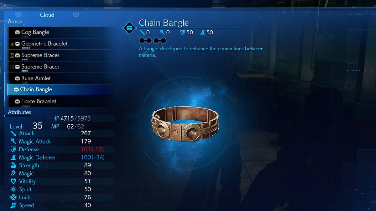 final fantasy 7 remake chain bangle location