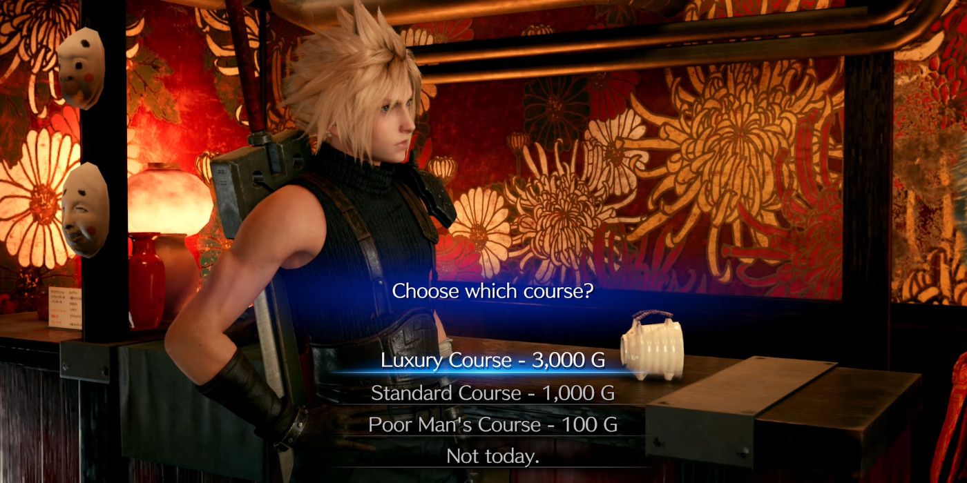Which Madam M Massage Course Should You Choose in Final Fantasy 7 Remake