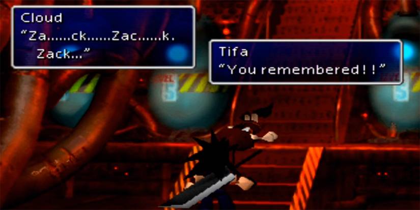 final fantasy 7 zack reveal