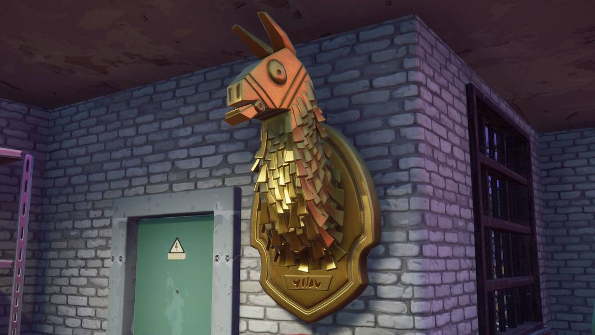 where is midas golden llama in fortnite
