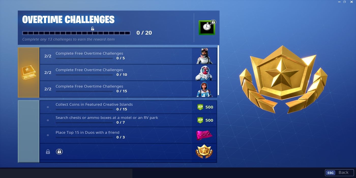 How to Complete Fortnite Season 2 Overtime Challenges