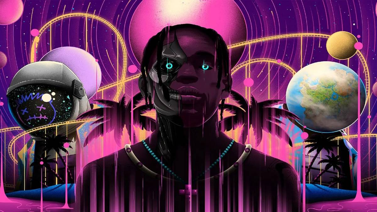 fortnite travis scott loading screen