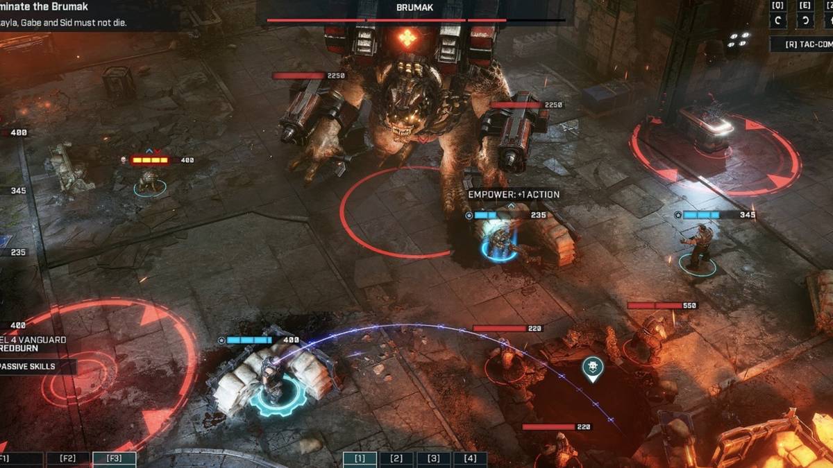 gears tactics how to beat brumak boss fight