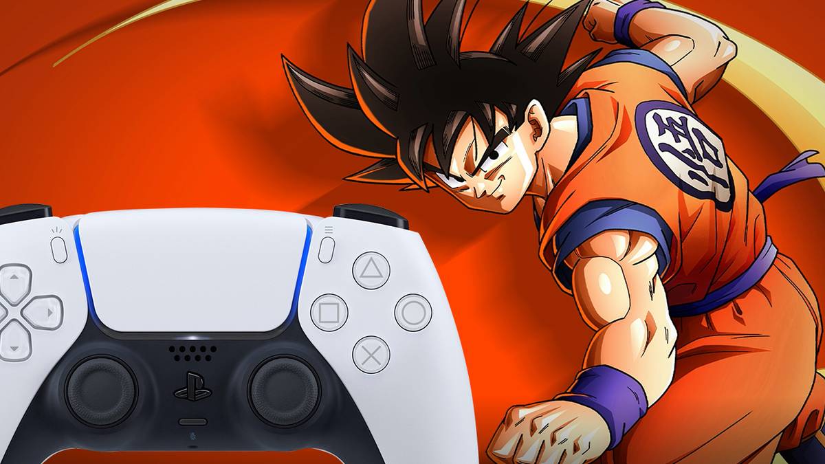 Goku next to Dual Snese