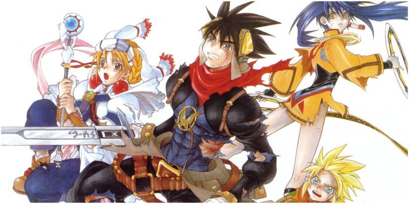 Grandia 2 strikes a balance between humor and dark overtones