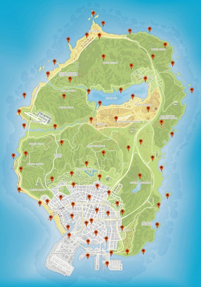 Peyote plant map Grand Theft Auto Online turn into an animal