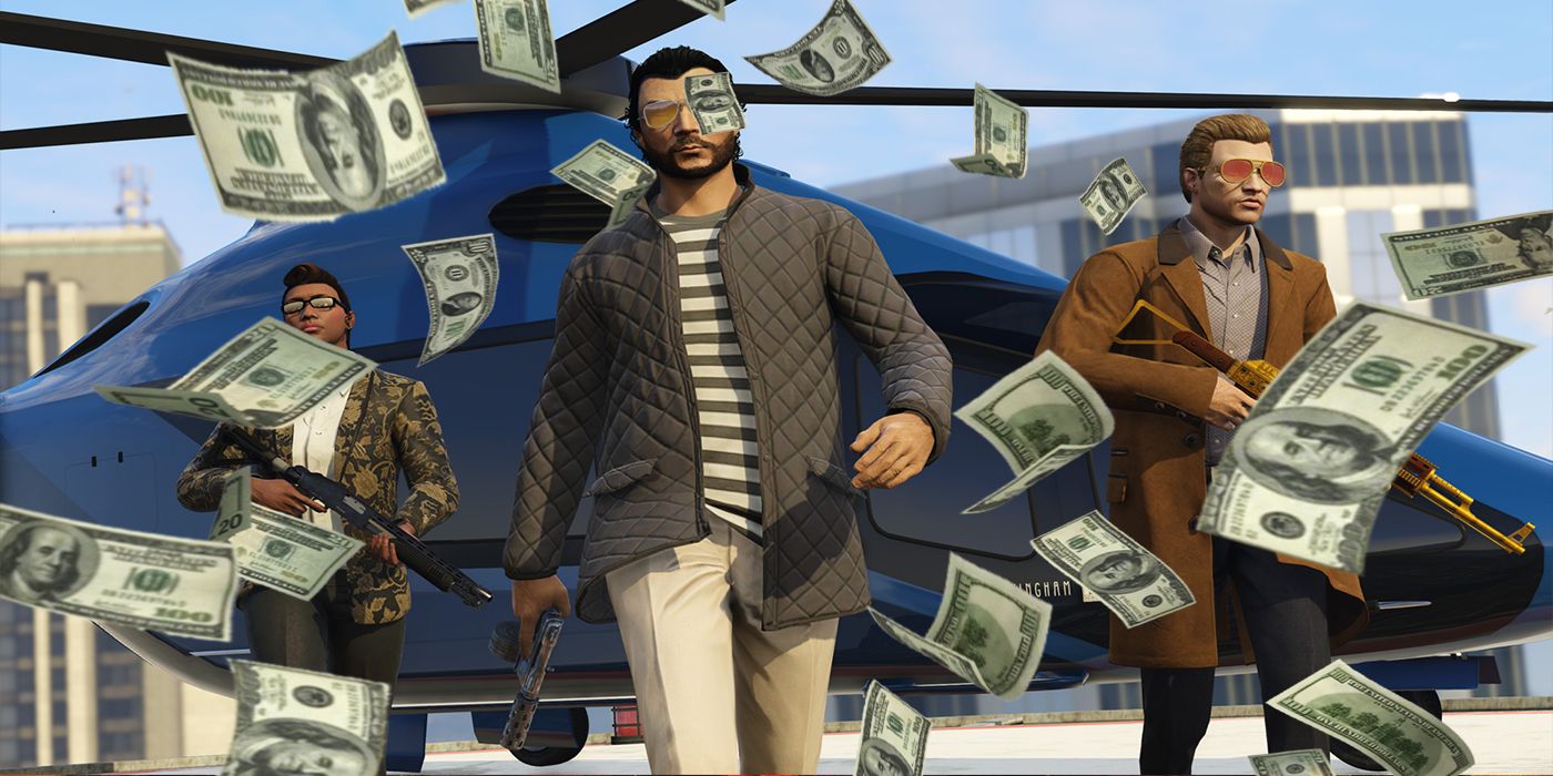 GTA Online raining money