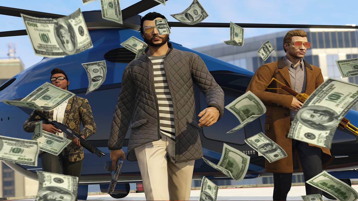 GTA Online raining money
