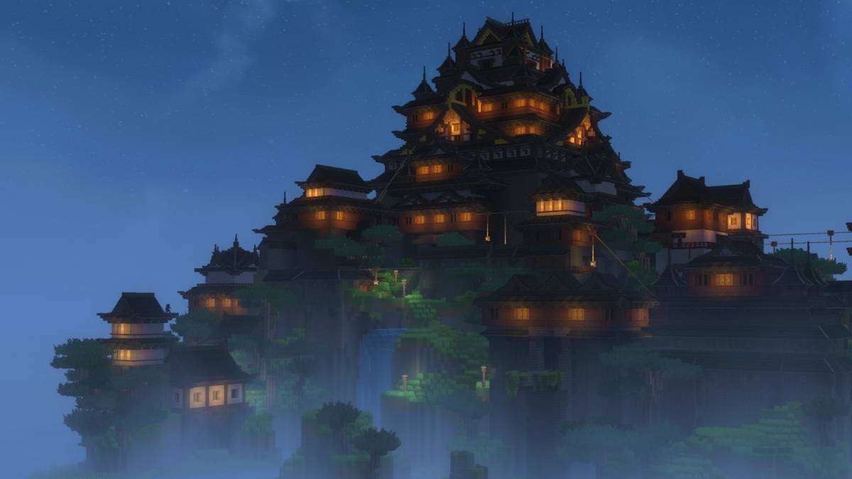hytale roof tiles foggy pagoda