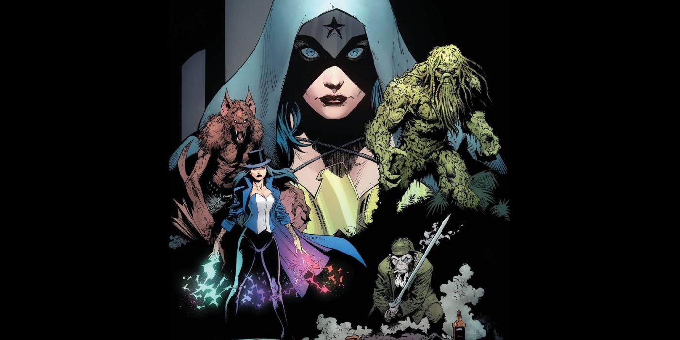 justice league dark comic cover