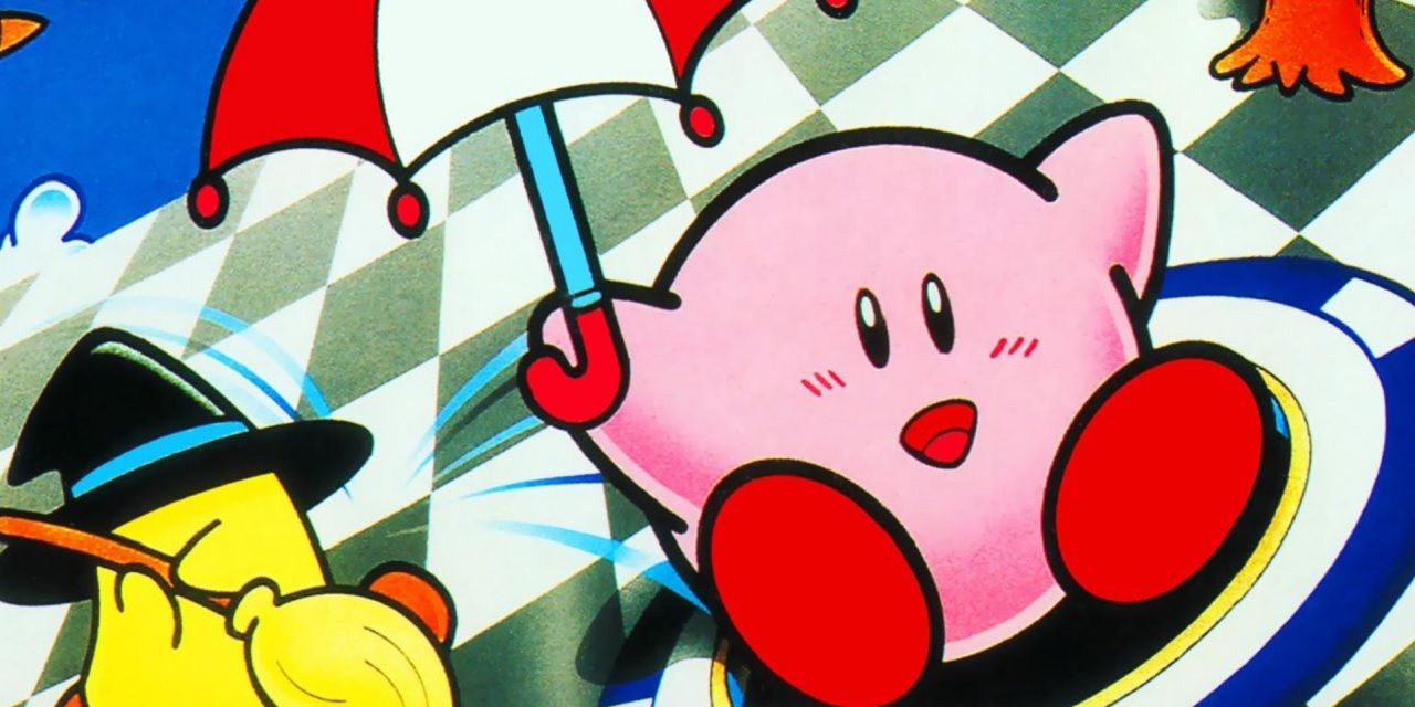kirby's dream course cover art