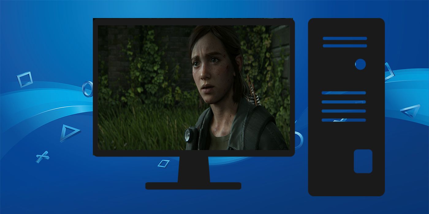 Last of Us 2 Ellie on a PC