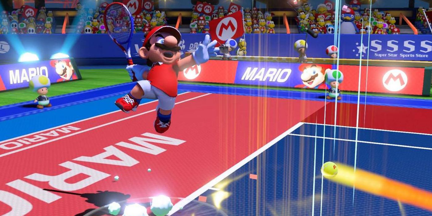 Mario aces match