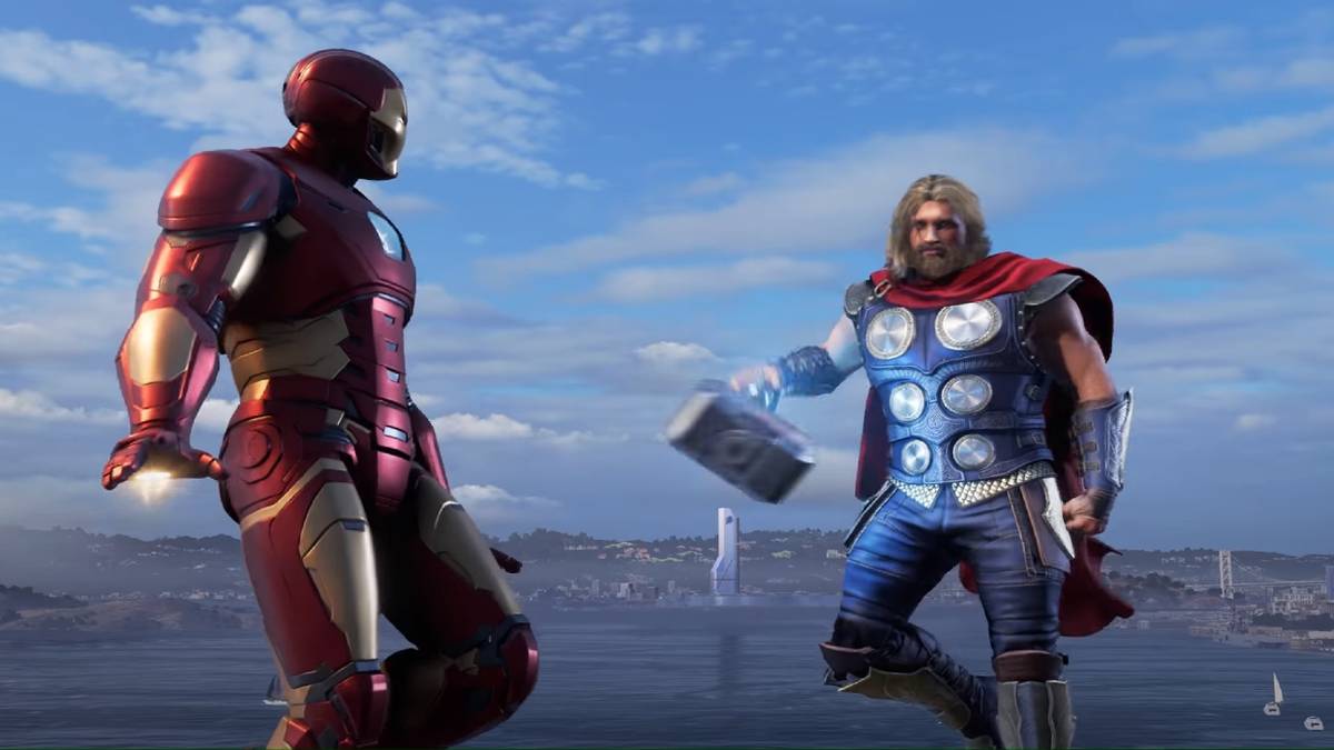 avengers thor and ironman