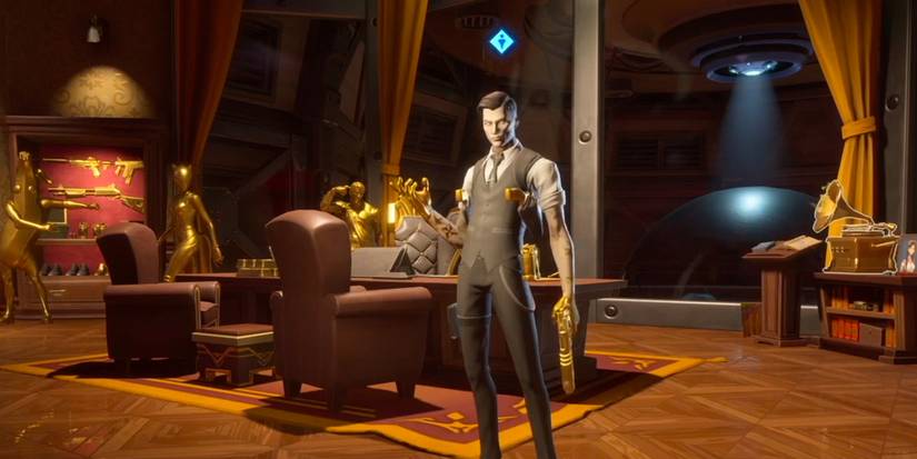 midas room fortnite banana badge challenge