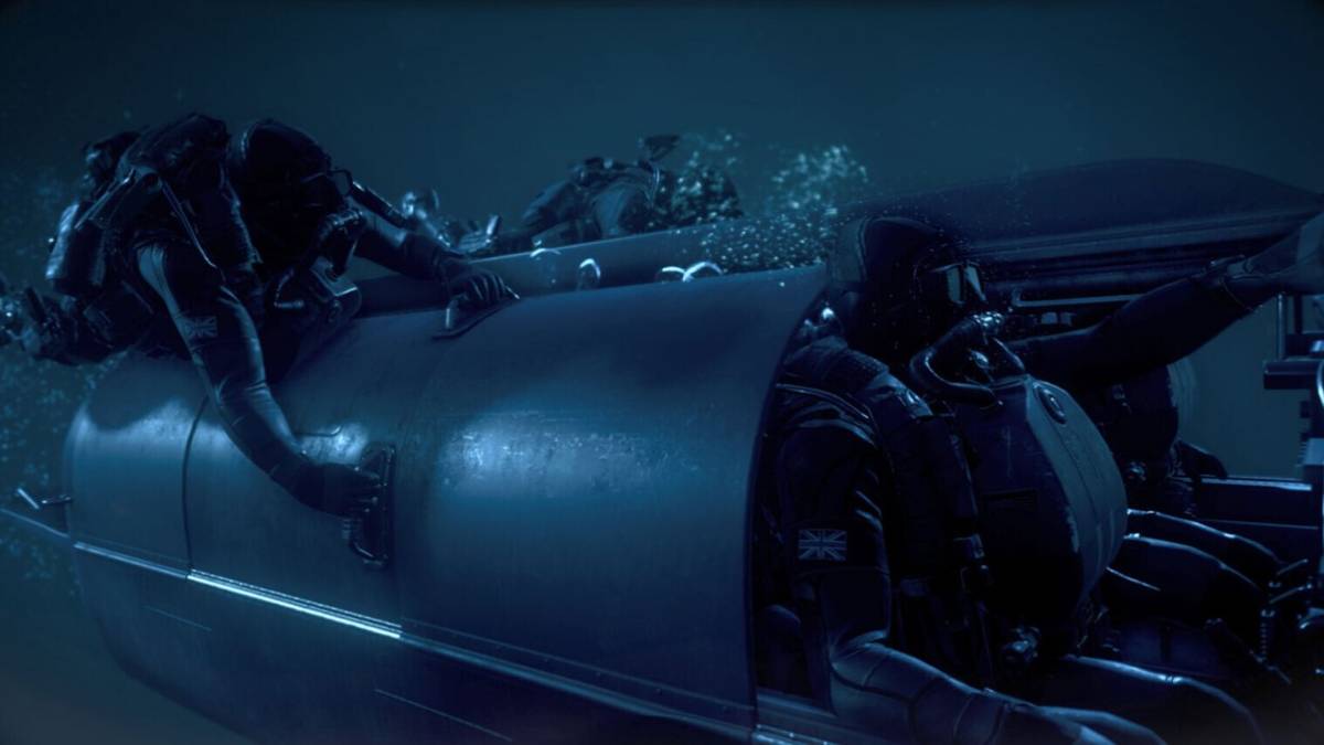 Modern Warfare 2 Campaign Remastered Submarine