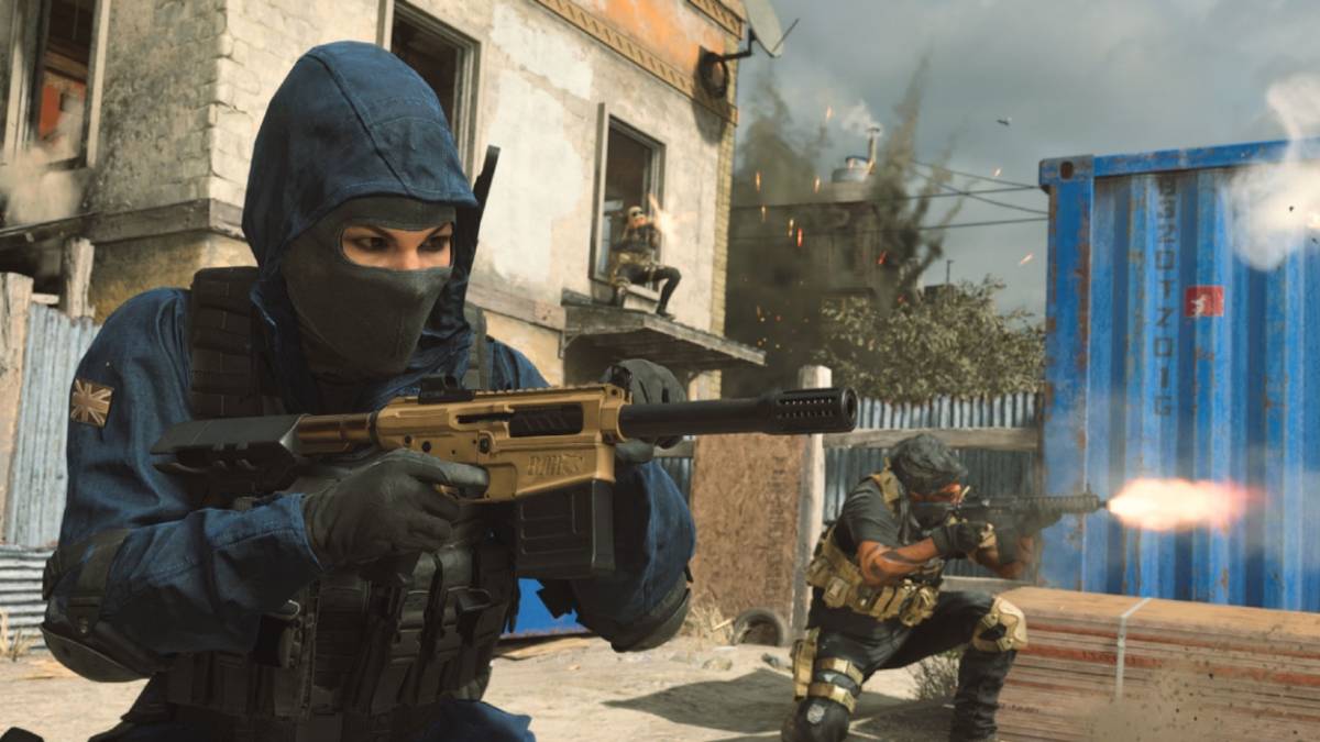 modern warfare people shooting