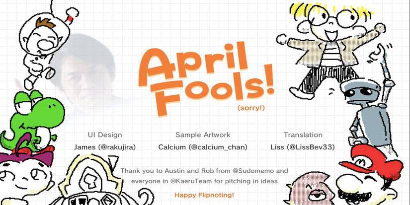 Nintendo E3 Leak April Fools