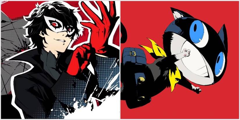 persona 5 joker and morgana