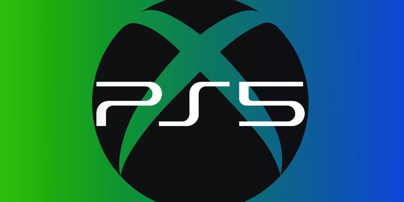 playstation 5 ps5 xbox series x logo green blue
