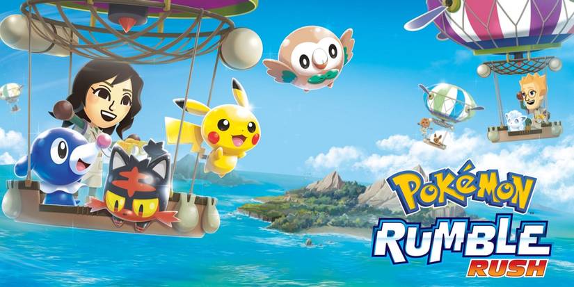 pokemon rumble rush key art
