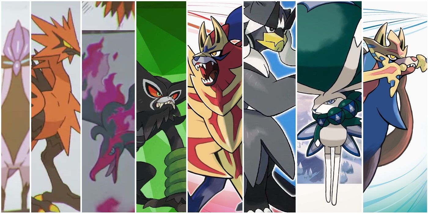 Pokemon Sword and Shield Legendary Pokemon - SwSh Legendaries