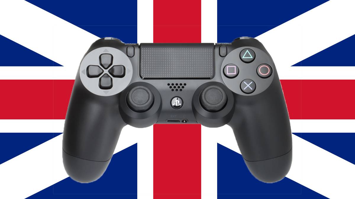 dualshock on uk flag