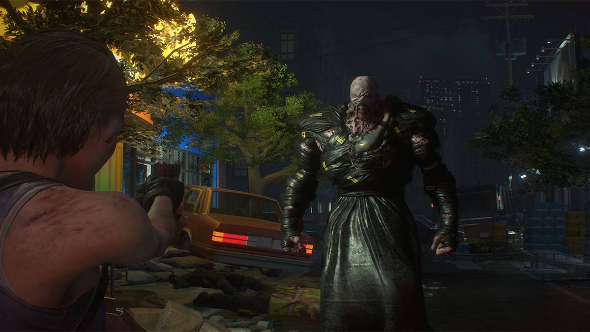 Jill Shooting Nemesis