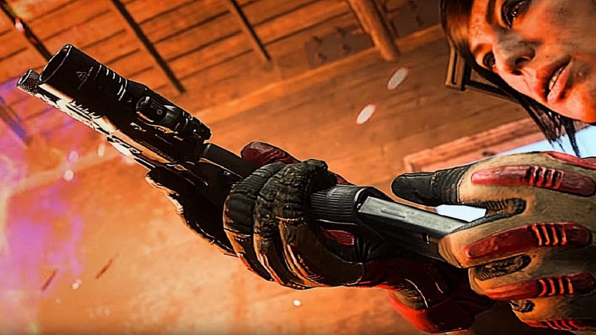 Modern Warfare Renetti pistol.