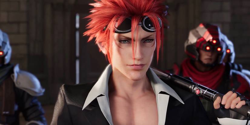 reno final fantasy 7 remake first fight strategy church square enix playstation