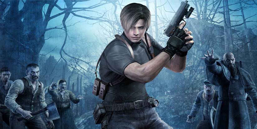 resident evil 4 key art