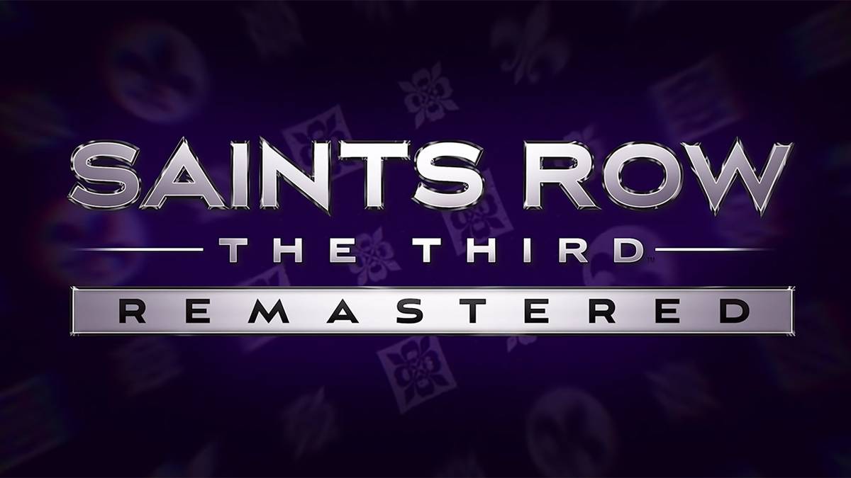 Saint's Row The Third Remaster logo