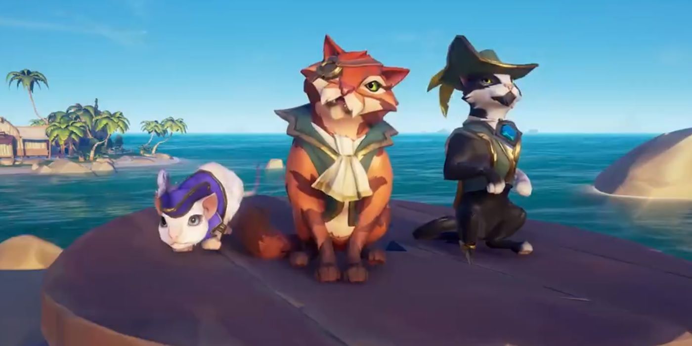 Sea Of Thieves Cats Dressed Up