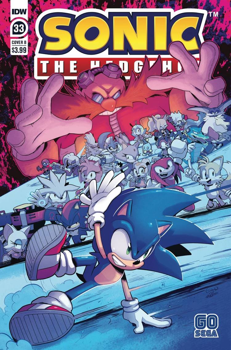 sonic the hedgehog idw comic 33