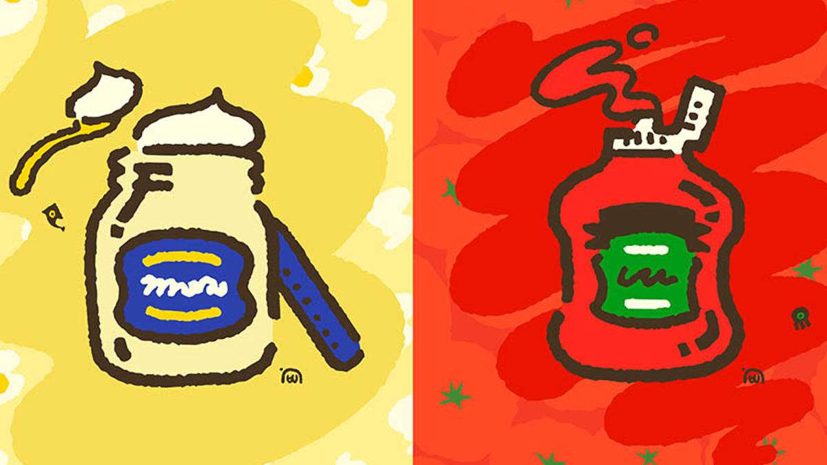 may vs. ketchup splatfest