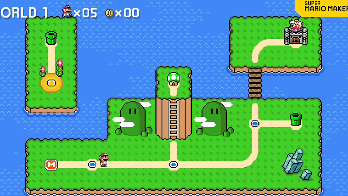 super mario maker 2 world maker update