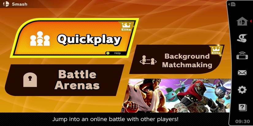 super smash bros ultimate online