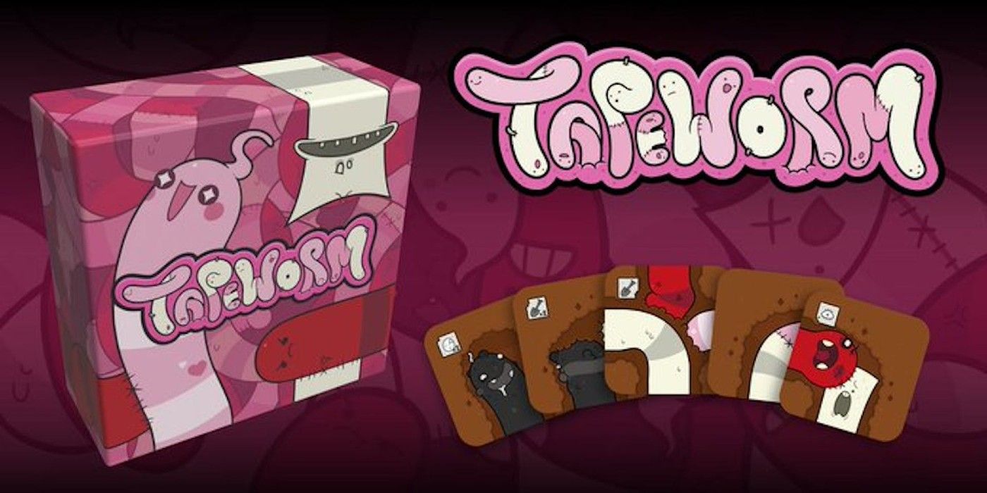 tapeworm, card game, promo art, cover art