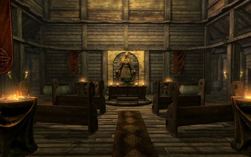 Mara Eight Divines Skyrim Temple