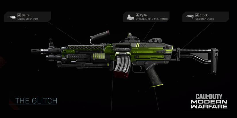 call of duty modern warfare mk9 bruen lmg