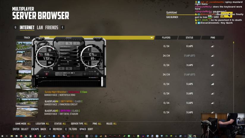 twitch streamer destroys tv