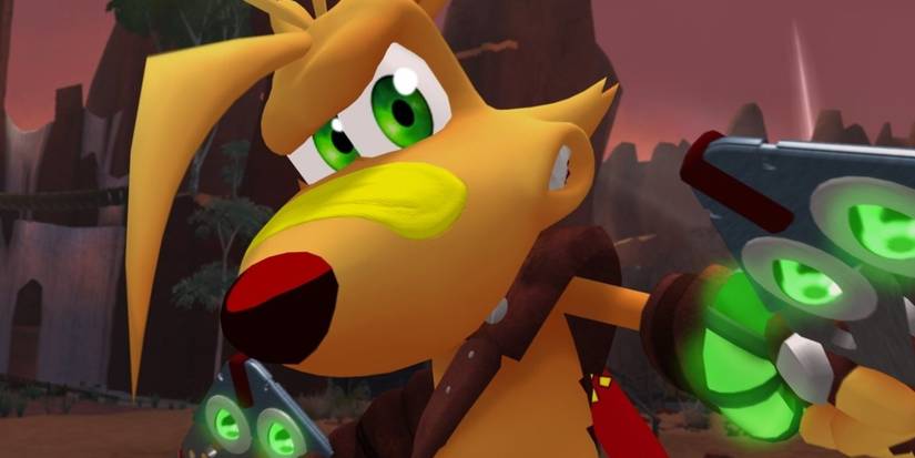 Ty the Tasmanian Tiger close-up